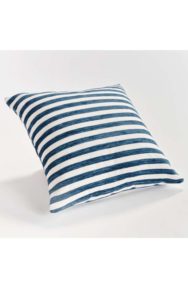 Napa Home & Garden Gideon Square Indoor-Outdoor Pillow 20", Alternate, color, Blue