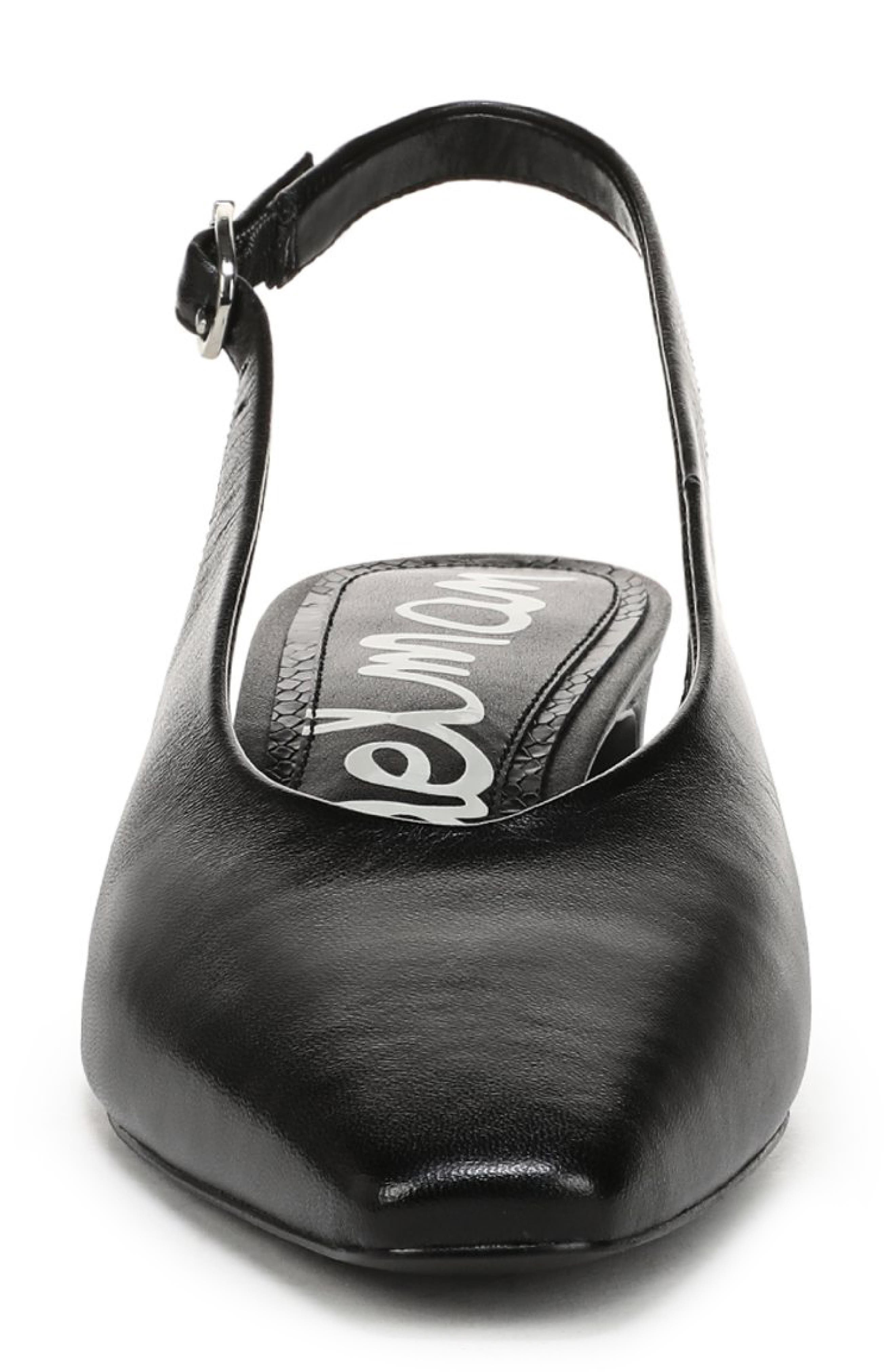 Sam Edelman Ronnie Slingback Pump, Alternate, color, Black
