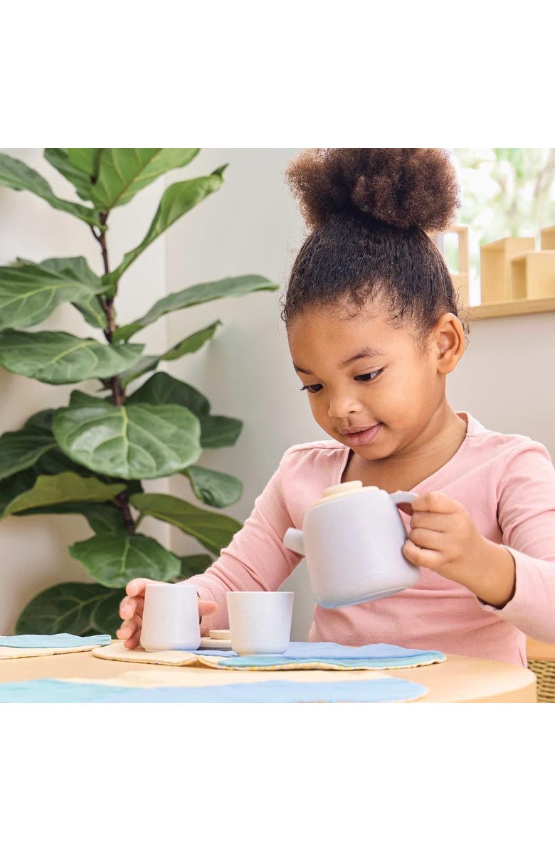 Kaplan Early Learning Company Teapot and Cups Set, Alternate, color, Multicolored