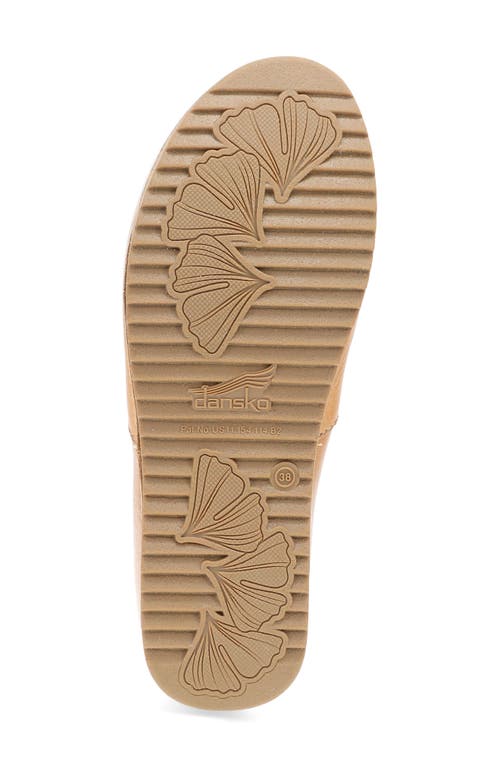 Dansko Meara Milled Leather Clog In Tan