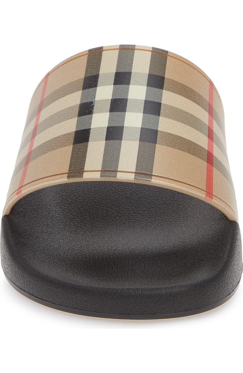 Burberry Furley Vintage Check Slide Sandal, Alternate, color,