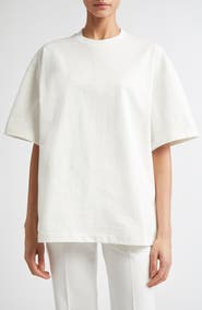 Jil Sander Boxy Logo Graphic T-Shirt