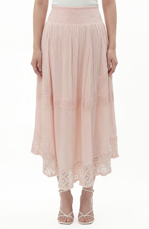 Viola Lace Trim Skirt