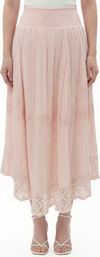 Love By Design Viola Lace Trim Skirt