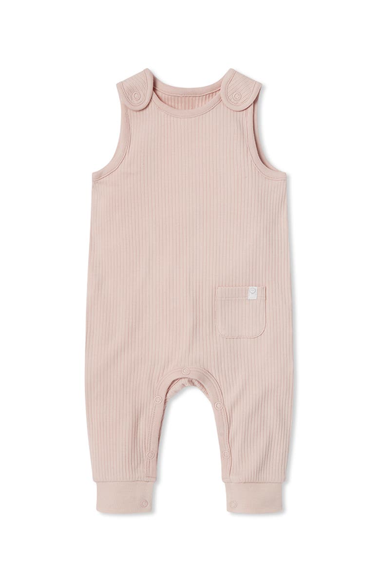MORI Ribbed Romper, Main, color, Blush