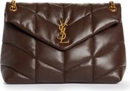 Saint Laurent Medium Loulou Puffer Quilted Leather Crossbody Bag