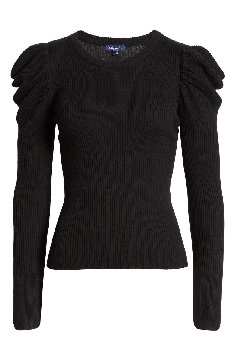 Splendid Allstone Puff Sleeve Sweater, Alternate, color, 