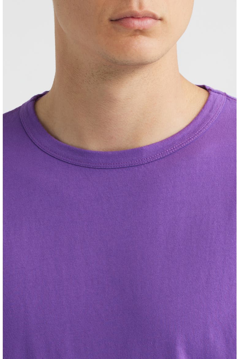 Shop Solid Organic Cotton T-Shirt, Alternate, color, PURPLE MAGIC