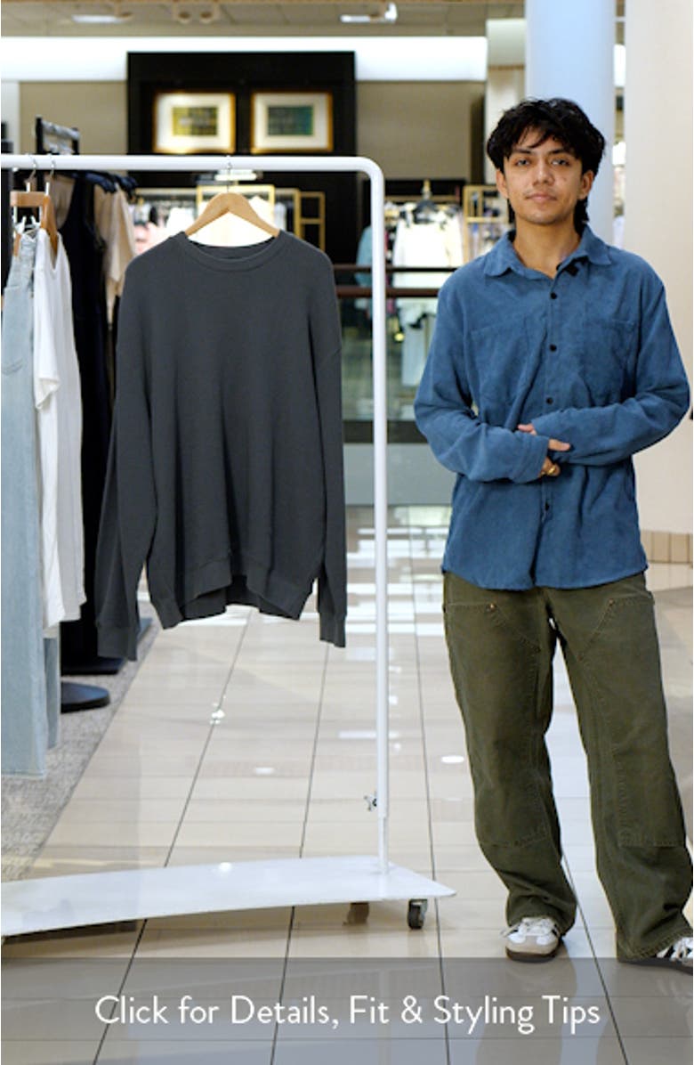 Cotton Thermal Sweatshirt, sales video thumbnail