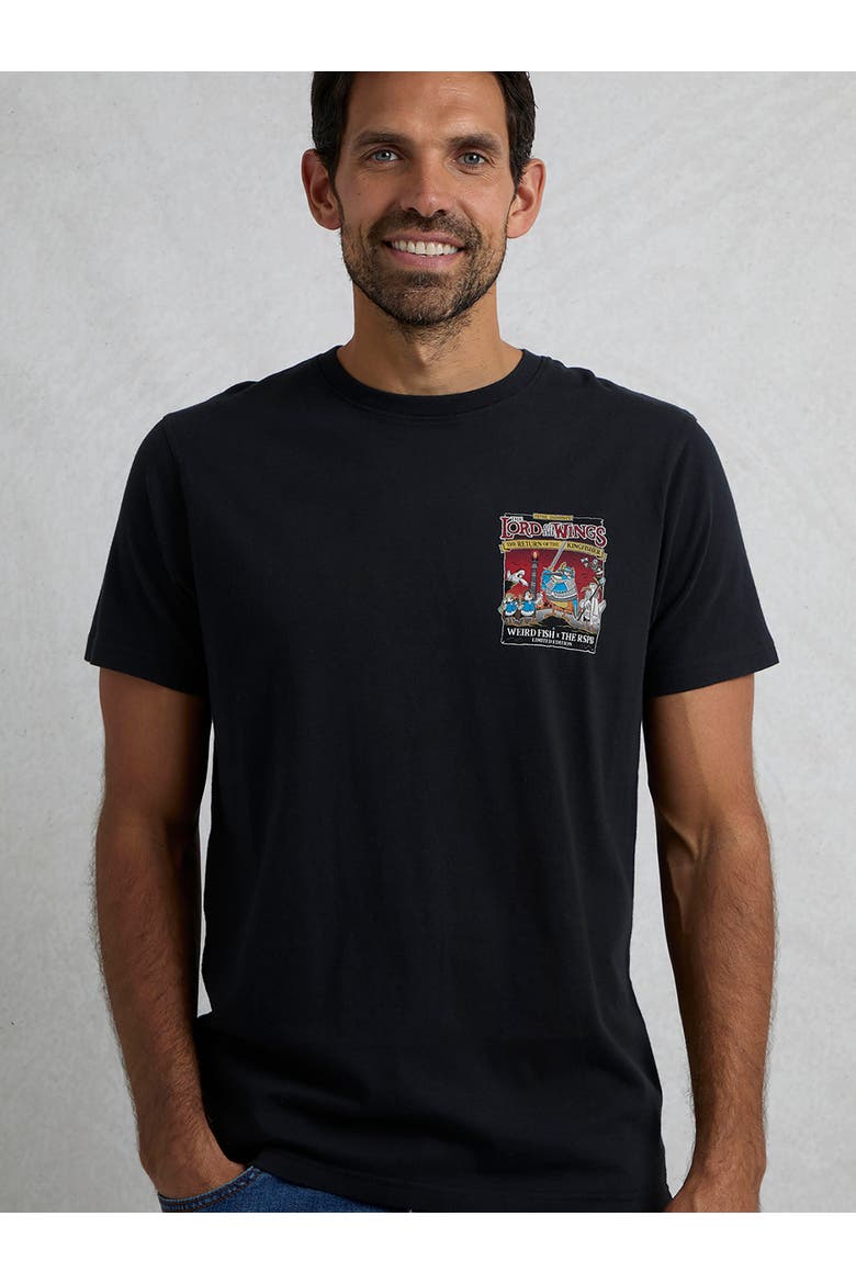 The Lord Of The Wings RSPB Artist Tee, Main, color, Black
