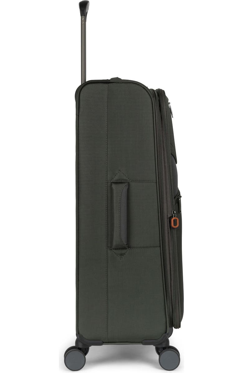 Quiksilver Buxton Suitcases Nylon Softside Expandable Luggage with Spinner Wheels, 3-Piece Set, Alternate, color, Charcoal