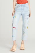 Driftwood Royce Destination Doodle Straight Leg Jeans