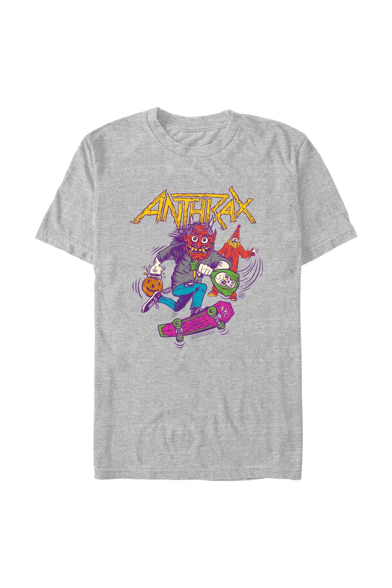 Men's Anthrax Halloween Not Man Graphic T-Shirt, Main, color, Athletic Heather