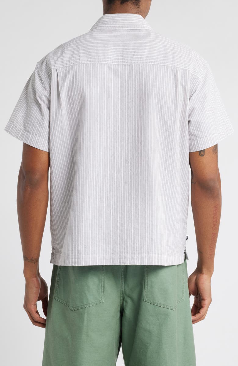 Obey Reducer Woven Cotton Camp Shirt, Alternate, color, 