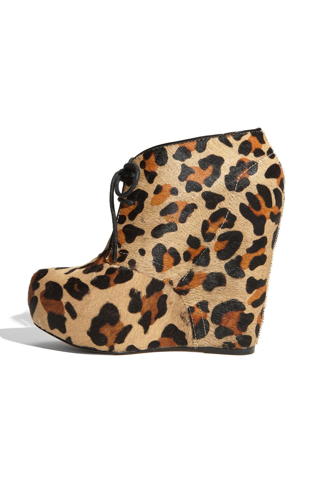 'Annie-L' Wedge Bootie, Alternate, color, LEOPARD