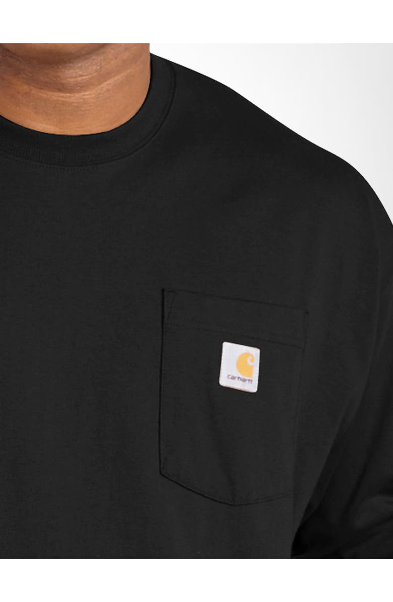 Carhartt Big & Tall Long-Sleeve T-Shirt, Alternate, color, 