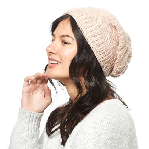 Nirvanna Designs Wave Slouch In Pink Quartz