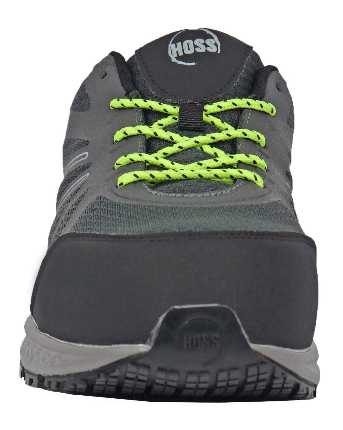 Hoss Boot Company HOSS Express Mens Composite Toe Athletic Work Shoe, Alternate, color, Grey/Black