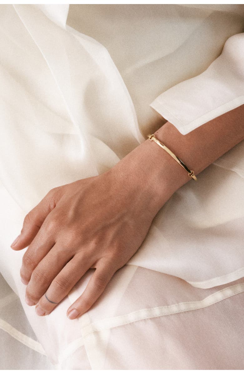 Otiumberg 14kt Gold Vermeil Affina Bond Bracelet, Alternate, color, Yellow Toned Gold