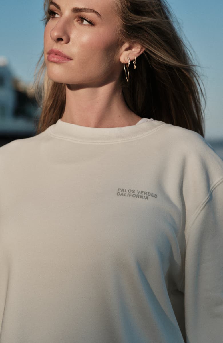 CALIFORNIA INCLINE Palos Verdes Crewneck, Alternate, color, Salt