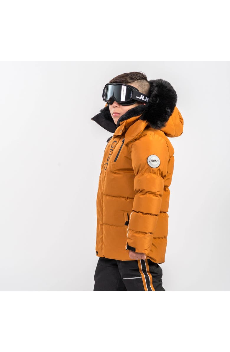 ÖSNO Luca Luxury  Snowsuit With Sleek Design, Main, color, Pastel Yellow