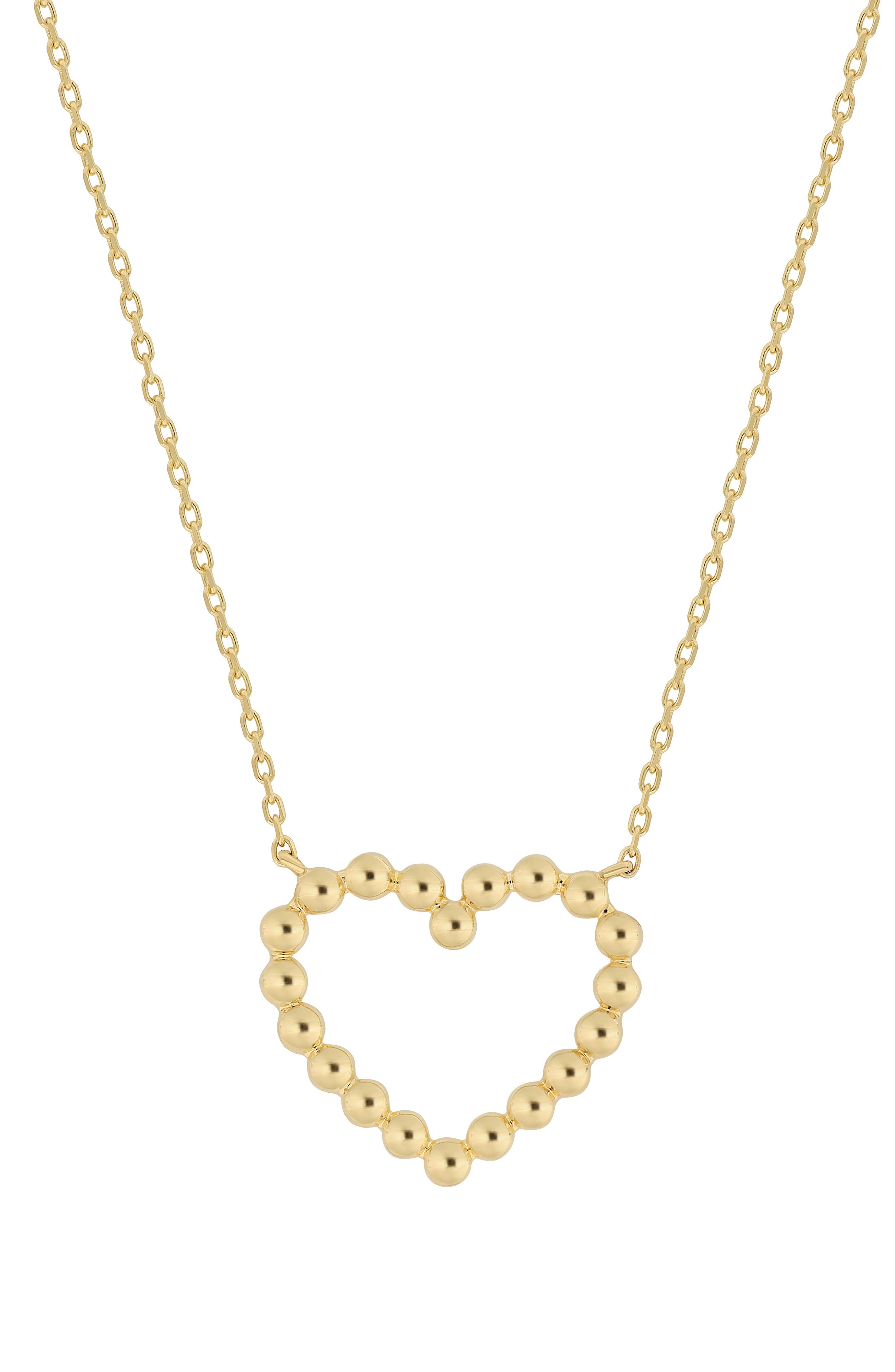Bony Levy 14K Gold Heart Pendant Necklace
