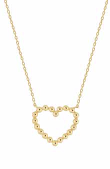 Bony Levy 14K Gold Heart Pendant Necklace