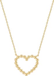Bony Levy 14K Gold Heart Pendant Necklace