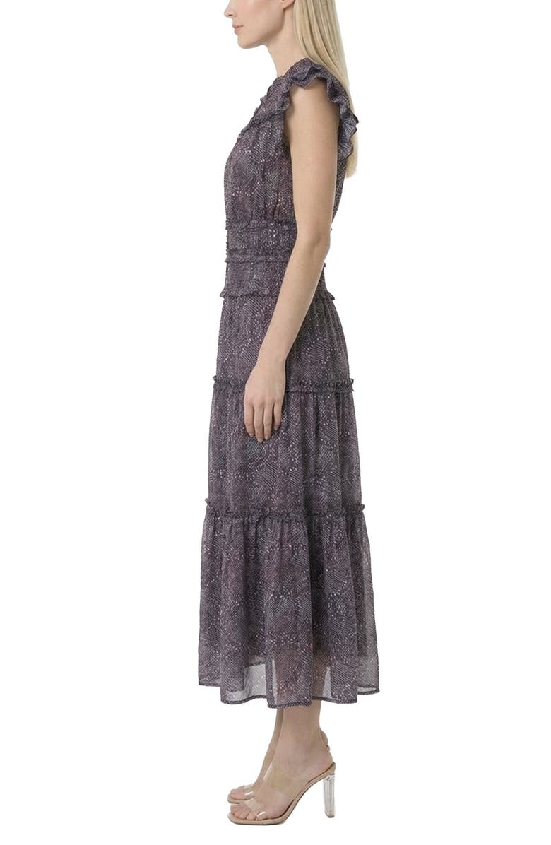 AREA STARS Kamala Dress, Alternate, color, Navy Multi