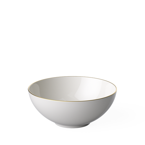 Villeroy & Boch Anmut Gold Fruit Dish In White
