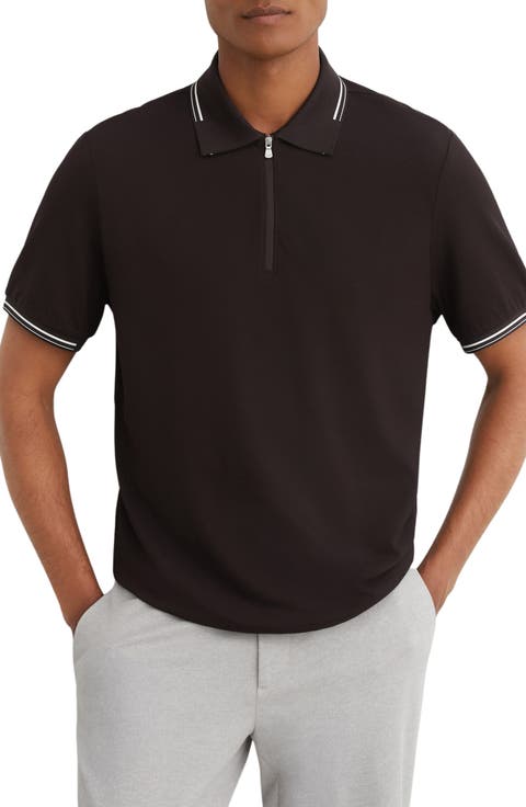Vale Half Zip Polo Shirt