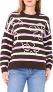 Parker Embroidered Striped Sweater