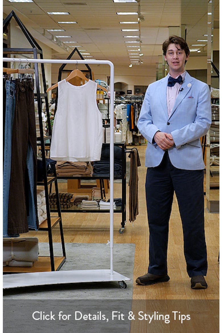 Mckinley Sleeveless Linen & Cotton Top video