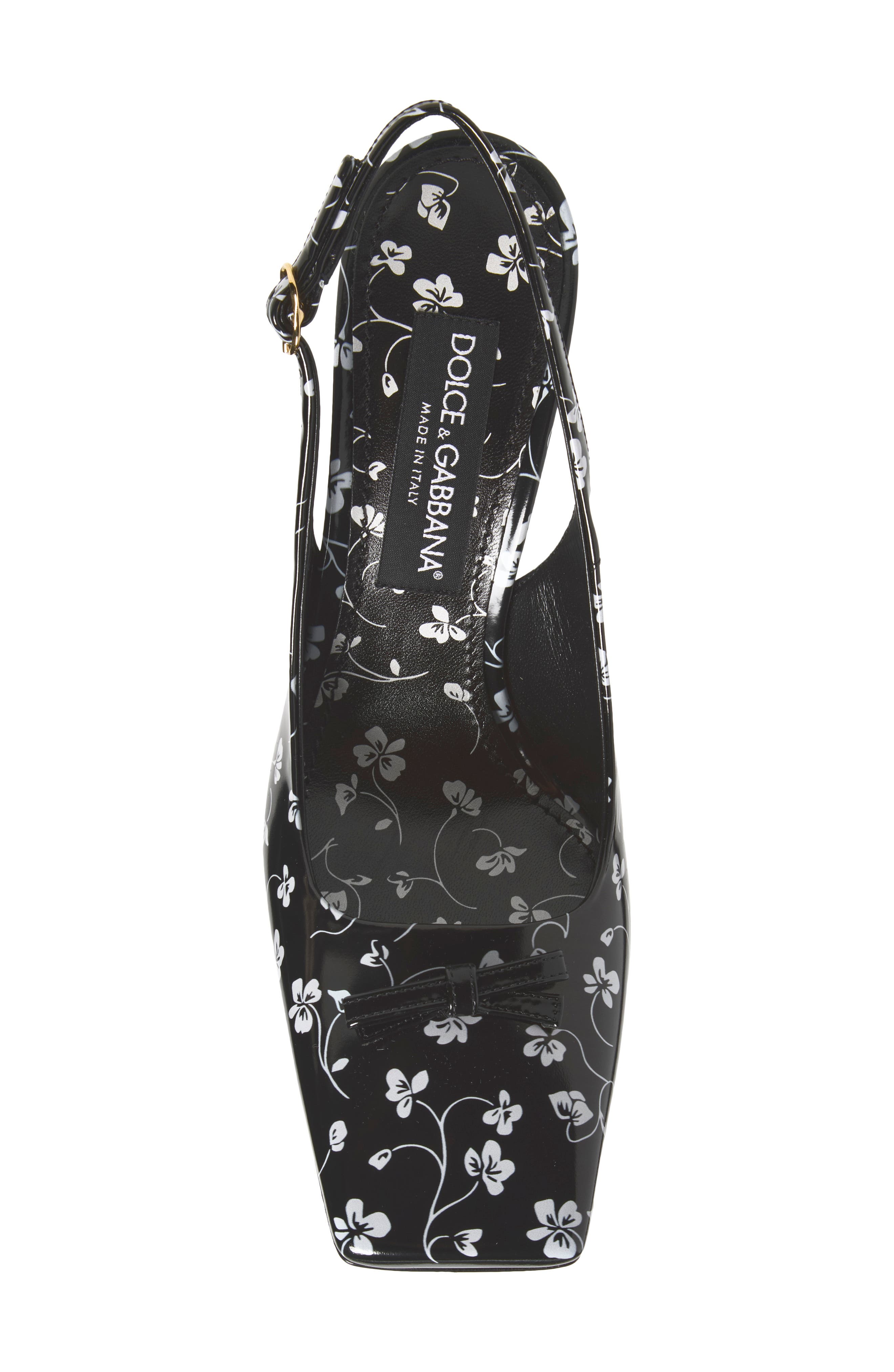 Schiffer Square Toe Slingback Pump, Alternate, color, NERO
