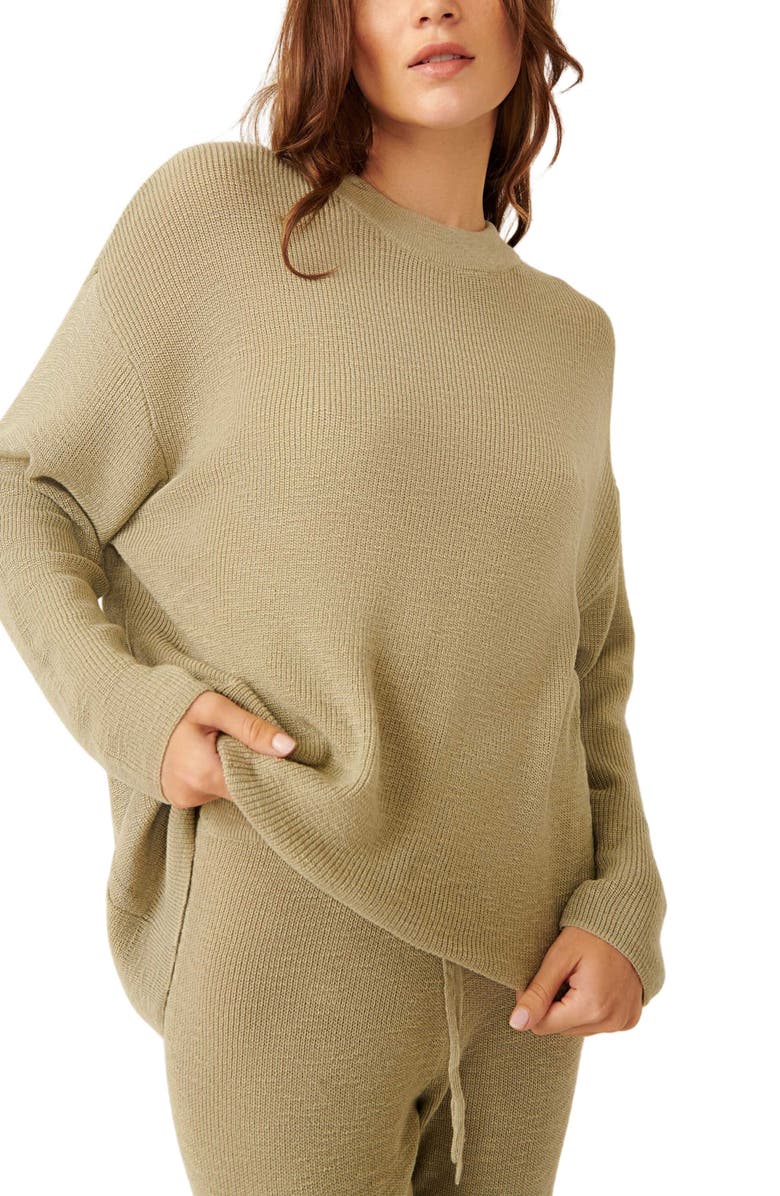 Free People Malibu Sweater & Pants Set, Alternate, color,