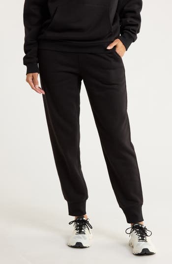 X By Gottex Fleece Joggers In Black