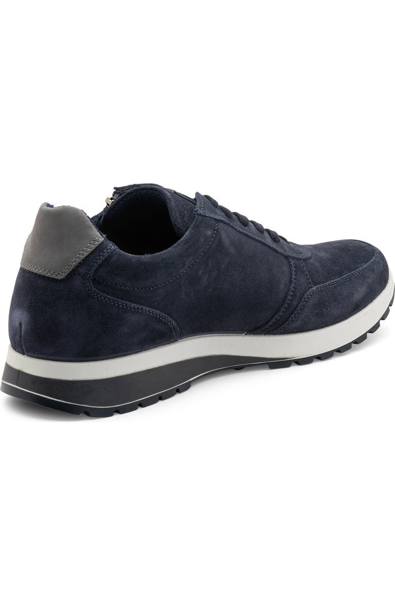 ara Murray Zip Sneaker, Alternate, color, Navy Suede