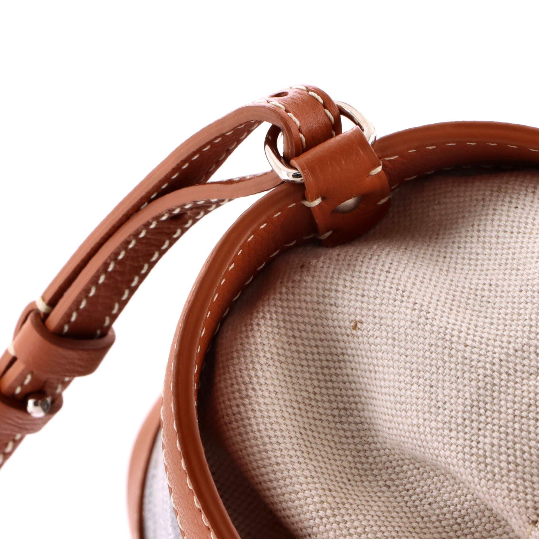 Pre-Owned Goyard Beluga Bag Coated Canvas Mini, Alternate, color, Brown
