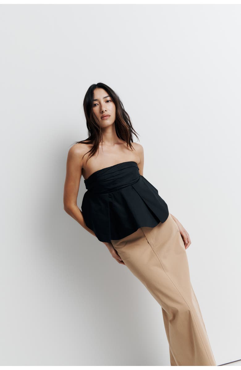 Romy the Brand Bella Bustier, Alternate, color, Black