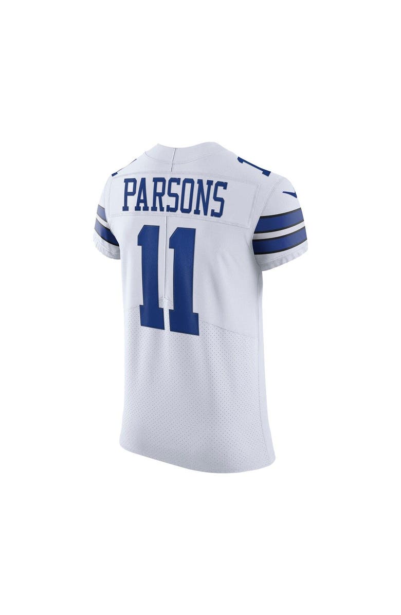 Nike Men's Nike Micah Parsons White Dallas Cowboys Vapor Elite Jersey, Alternate, color, 