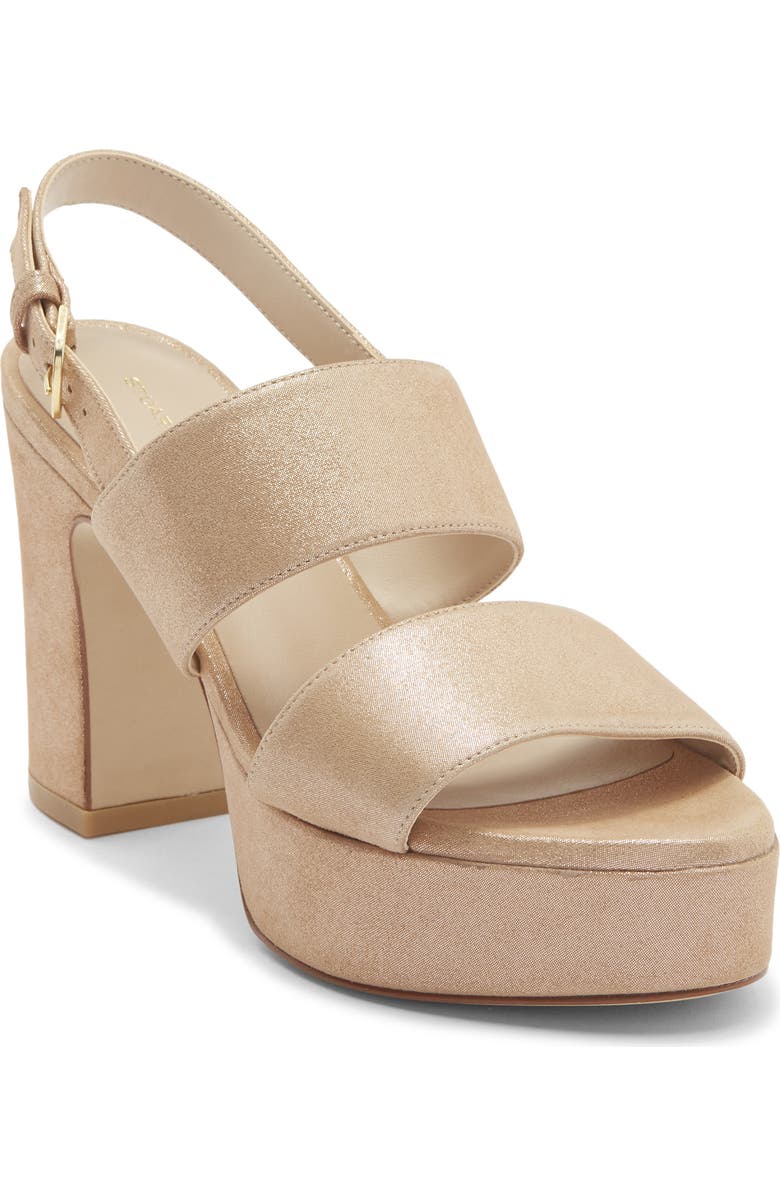 Stuart Weitzman Ono Platform Sandal, Main, color, Tan