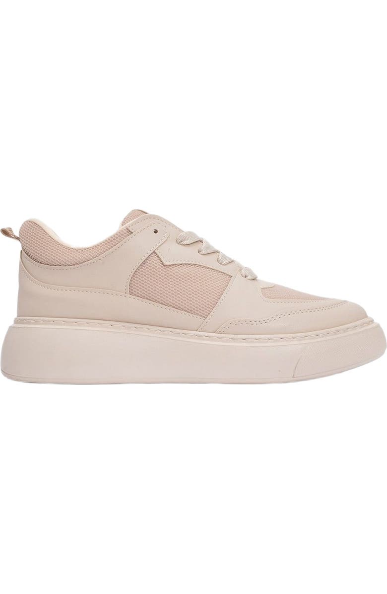 Forever & Always Shoes Ingrid Platform Sneakers, Main, color, Beige