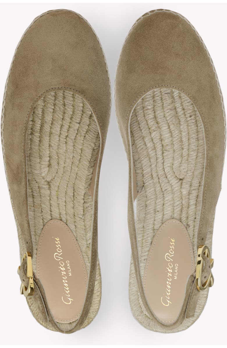 Gianvito Rossi Paz Espadrilla, Alternate, color, Brown