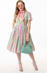 Unique Vintage Cora Swing Dress