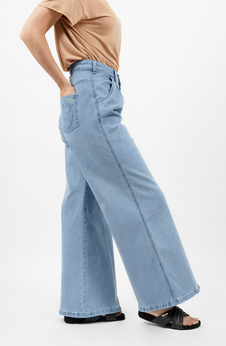 1People-US Los Angeles Wide Leg Jeans in Sky, Alternate, color, Sky
