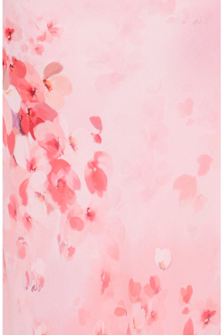 Gwyneth Halter Neck Maxi Dress, Alternate, color, PINK FLORAL
