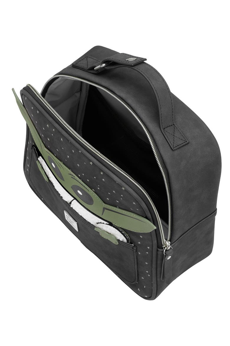 x Star Wars™ The Child Collection Tandem Insulated Bottle Tote & Lunch Box, Alternate, color, BLACK