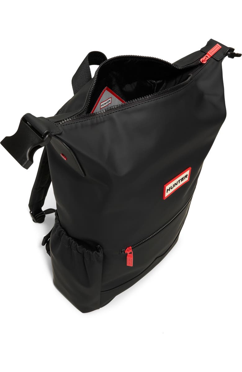 Hunter Top Clip Backpack, Alternate, color, Black