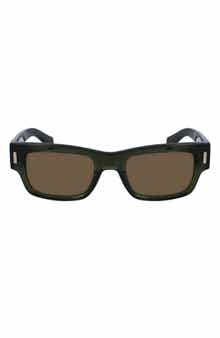 FERRAGAMO Rivets 53mm Rectangular Sunglasses