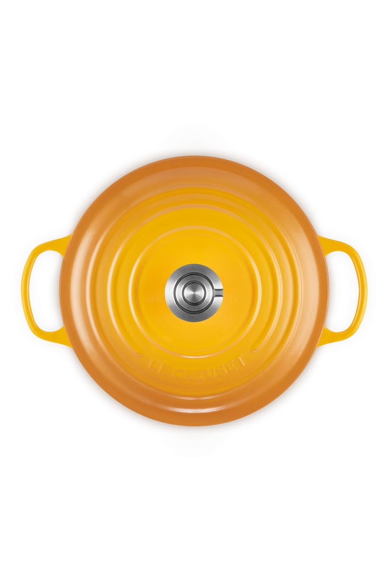 Enameled Cast Iron Round Dutch Oven, Alternate, color, NECTAR